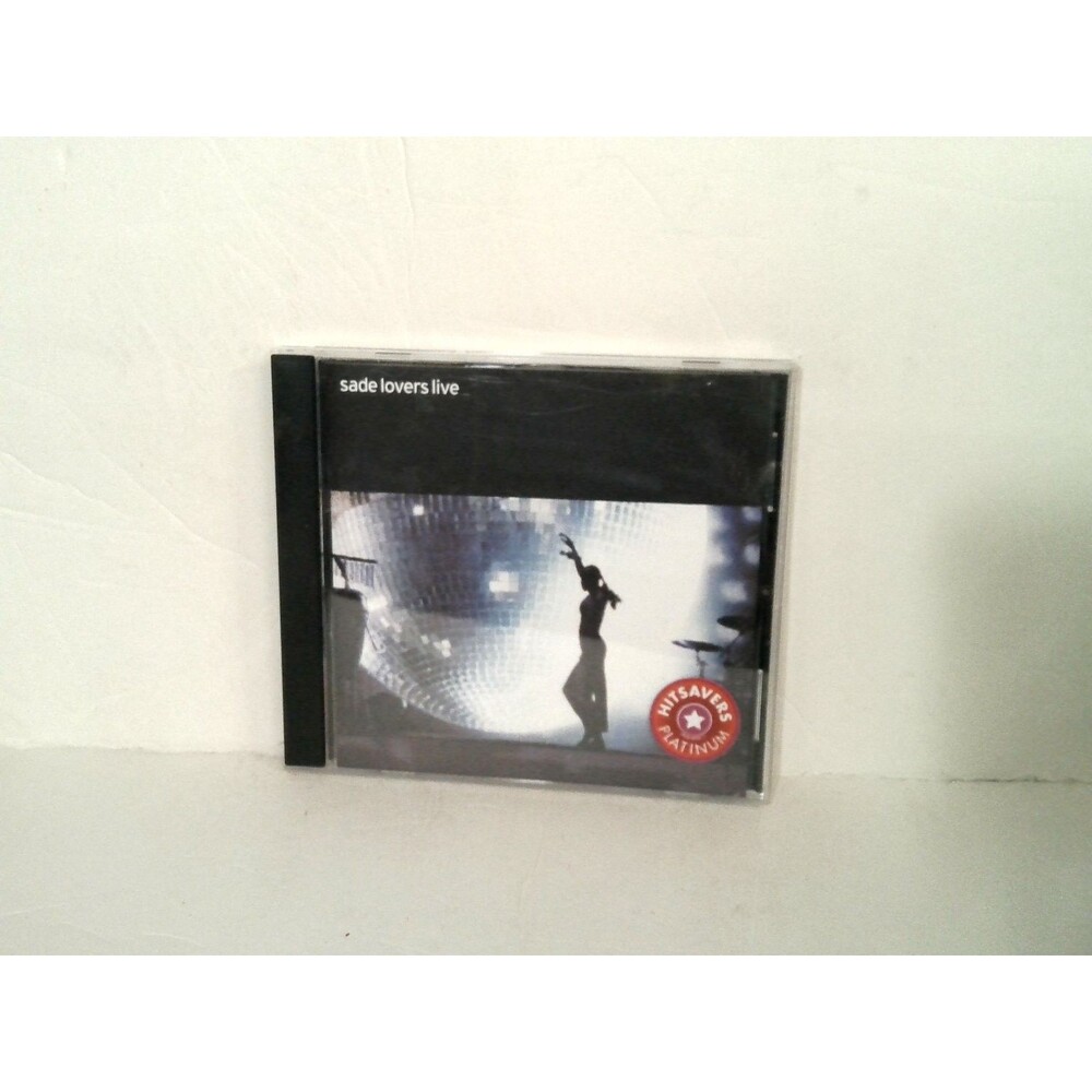 Sade – Lovers Live CD 2002 Hitsavers Platinum R&B Soul Epic Records